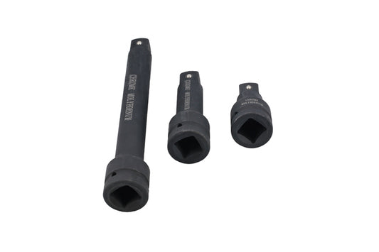 LASER 8600 Impact Extension Bar Set 1" Inch Drive Chrome Molybdenum Steel Kit