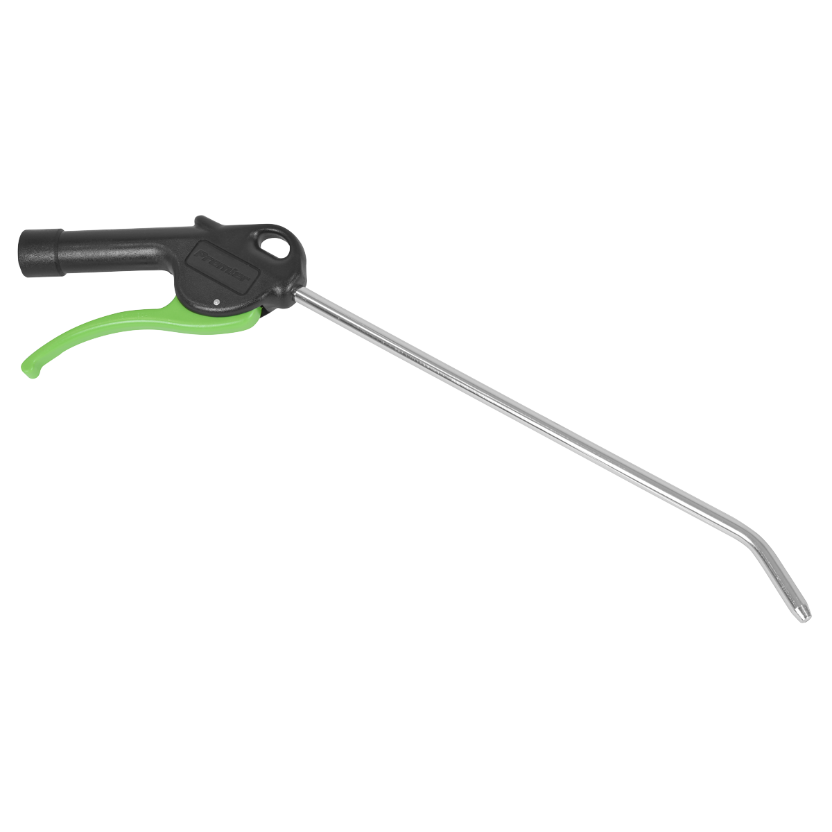 Sealey Air Blow Gun Bent Pipe 300 x 8mm With 1/4" BSP Air Inlet Ergonomic SA9231