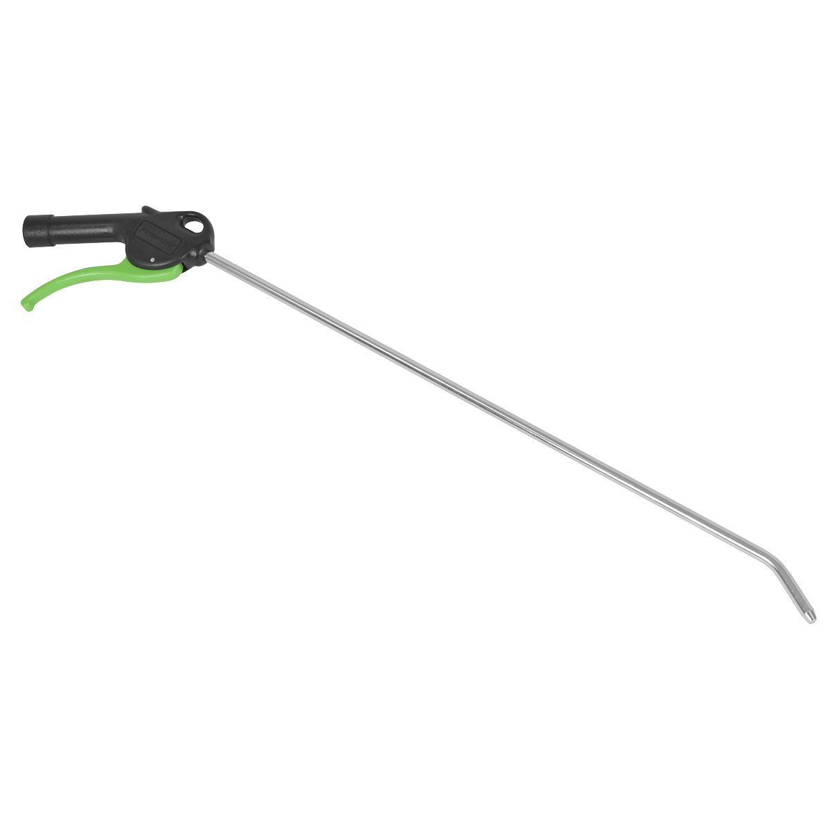 Sealey Air Blow Gun Bent Pipe Ø8mm 500mm 1/4" BSP Air Inlet Ergonomic SA9232
