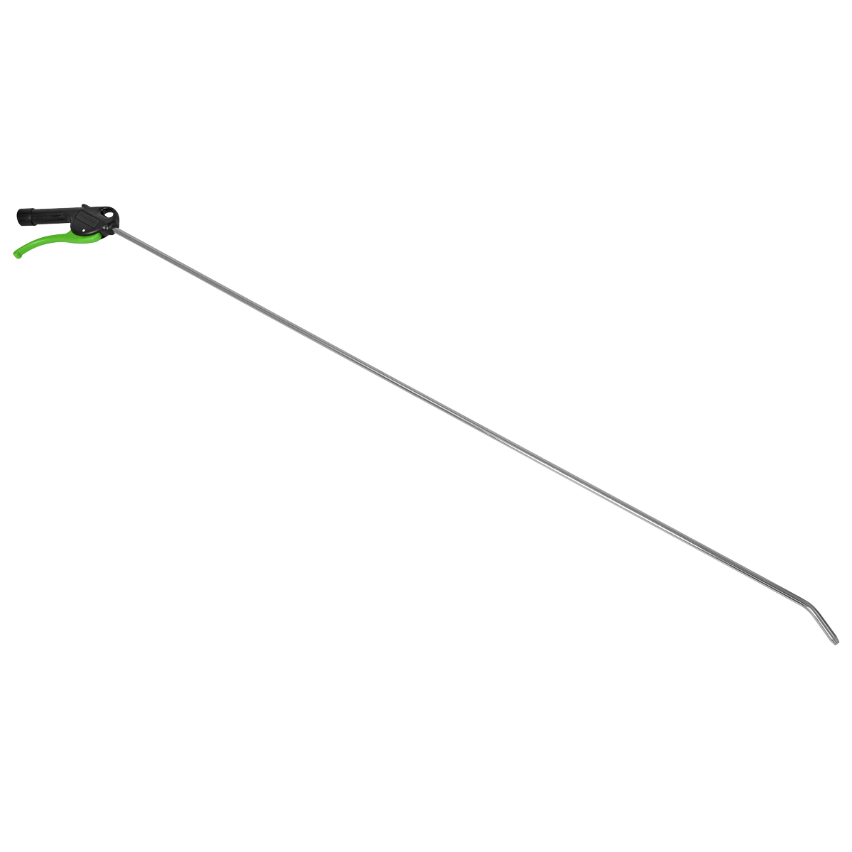 Sealey Air Blow Gun Bent Pipe Ø8mm 1000mm 1/4" BSP Air Inlet Ergonomic SA9233