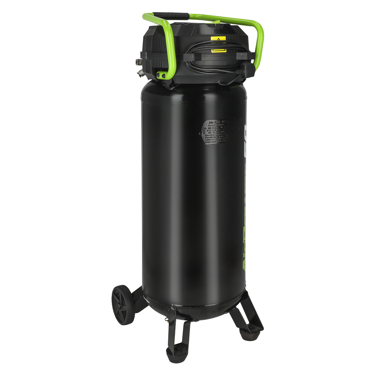 Sealey 50L Oil-Free Belt Drive Compressor With Handle & Wheels 2hp SAC05020