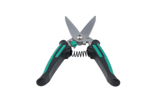 LASER 8613 Cable Shears 200mm Stainless Steel Blades With Spring-Loaded Handles