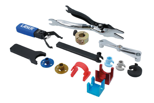 LASER 8615 Fuel Line Disconnect Tool Set For British & European Markets