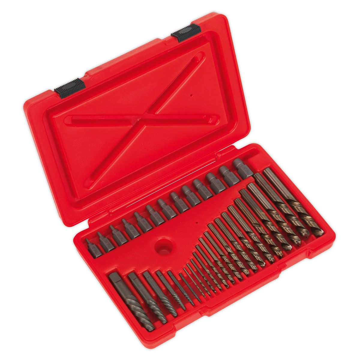 Sealey Master Extractor Set in Blow-Moulded Storage Case 35 Pieces AK8186