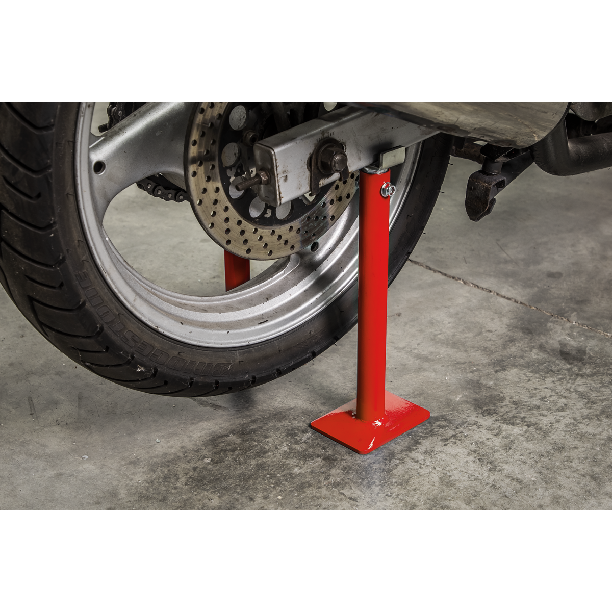 Sealey Swingarm Stands All Steel Construction Bolted Height Adjustment SAS01
