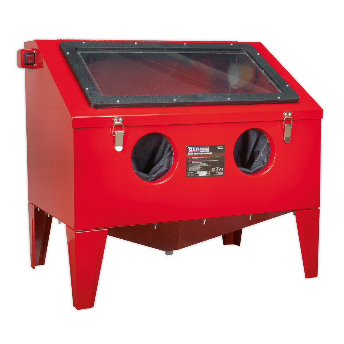 Sealey Shot Blasting Cabinet 760 x 510 x 710mm With Internal Illumination SB972
