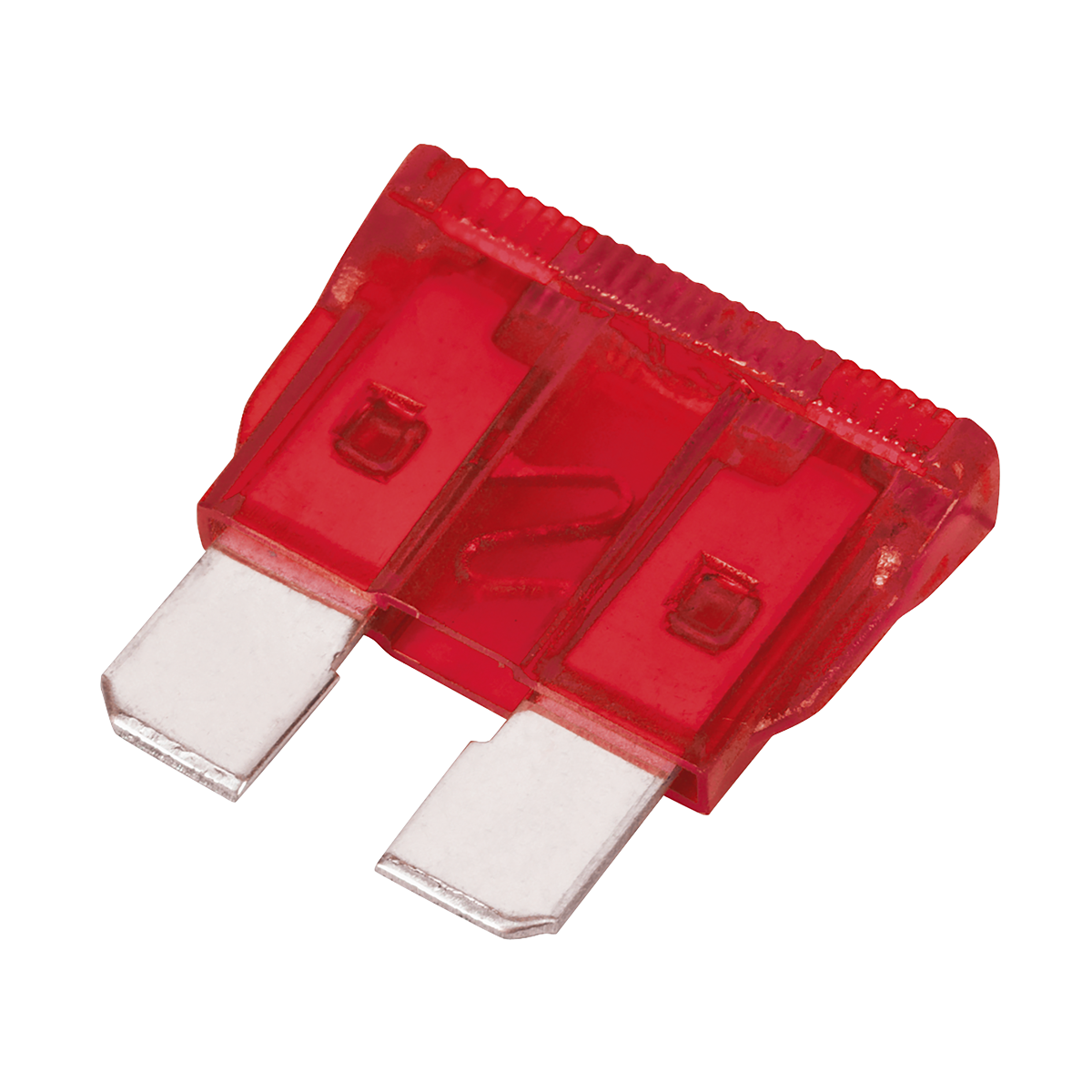 Sealey Automotive Standard Fuse Blade Electrical 10A Pack of 50 Pcs Red SBF1050