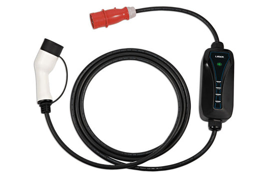 LASER 8642 EV Charging Cable - Type 2 Female To Commando Plug 16A 3 Phase
