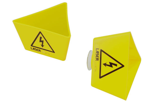 LASER 8661 Hybrid /EV Warning Sign 2pc Set For High Voltage Vehicles Workshops