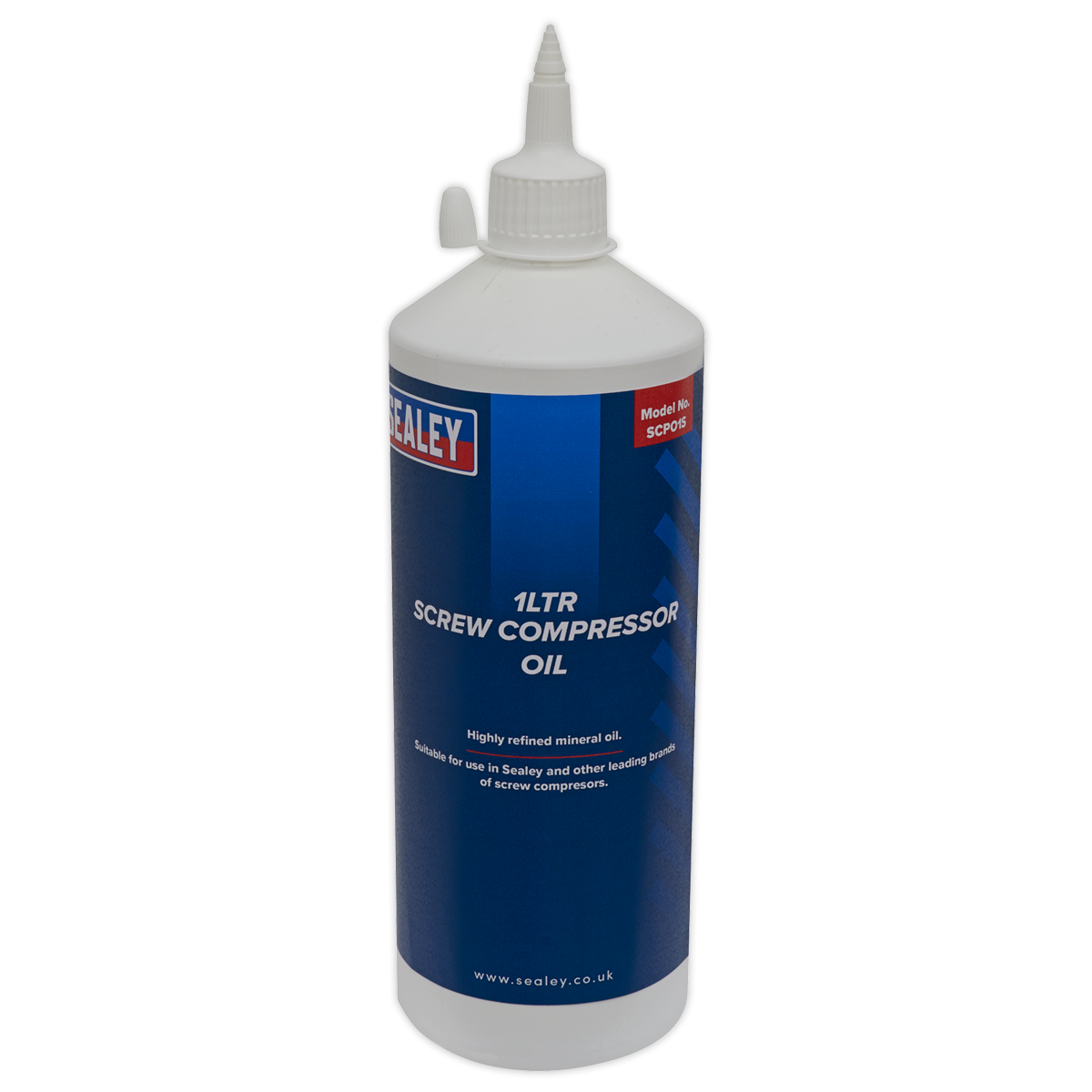 Sealey Screw Compressor Highly Refined Mineral Oil 1 Litres ISO VG 46 SCPO1S