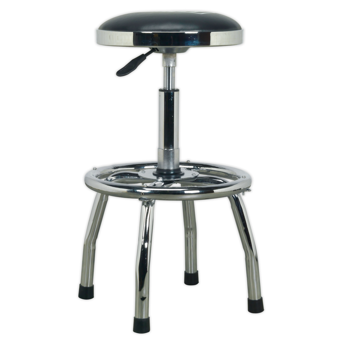 Sealey Heavy Duty Pneumatic Workshop Stool With Adjustable Height SCR17