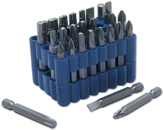 LASER 2963 32Pcs Screwdriver Bit Set 50mm Power Tool Star Hex Flat PzDrive