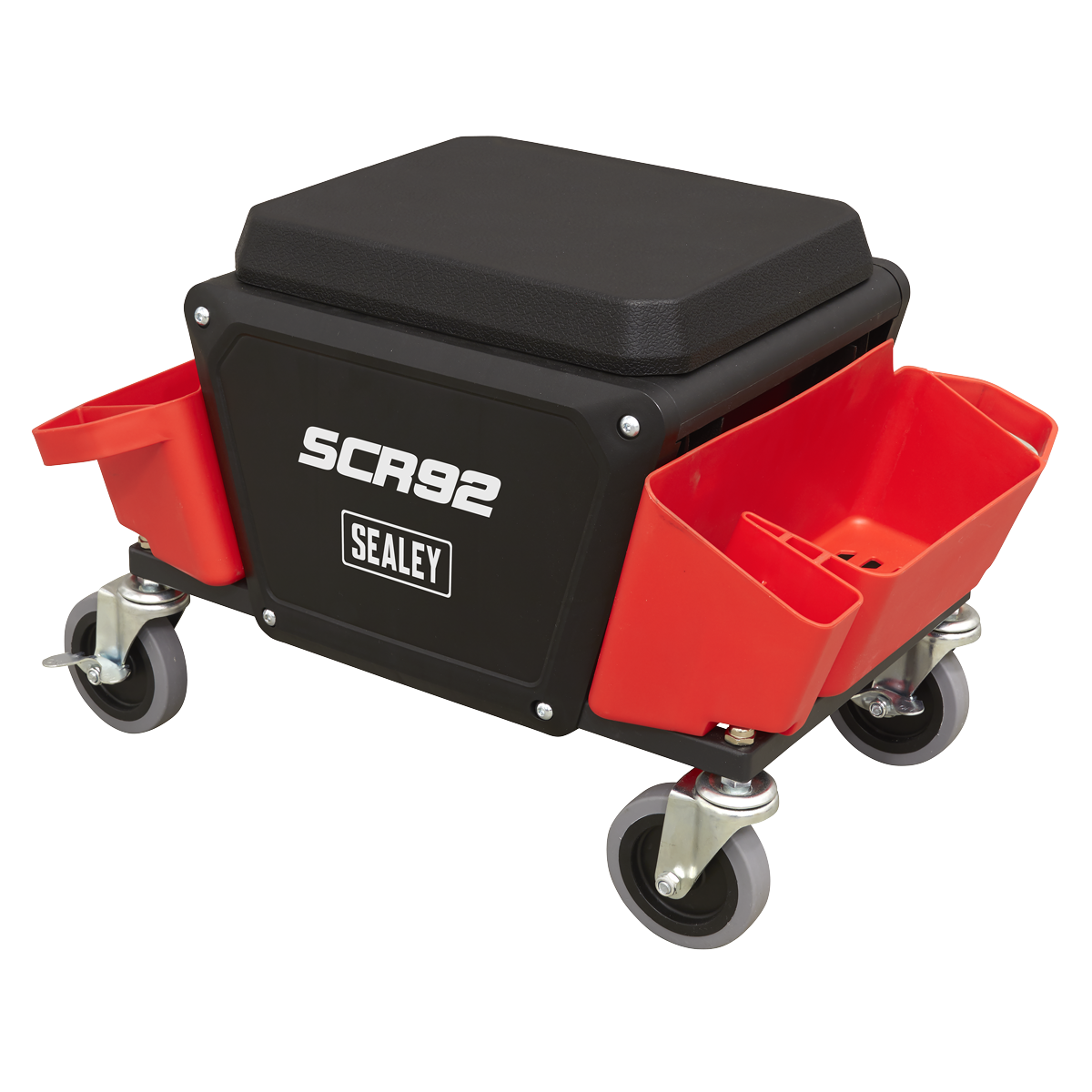 Sealey Mechanics Detailing Utility Seat Storage Trays & Sliding Drawer SCR92