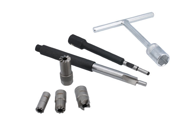 LASER 8667 CR Injector Seat Restoration Tool Set Steel For Diesel Engines
