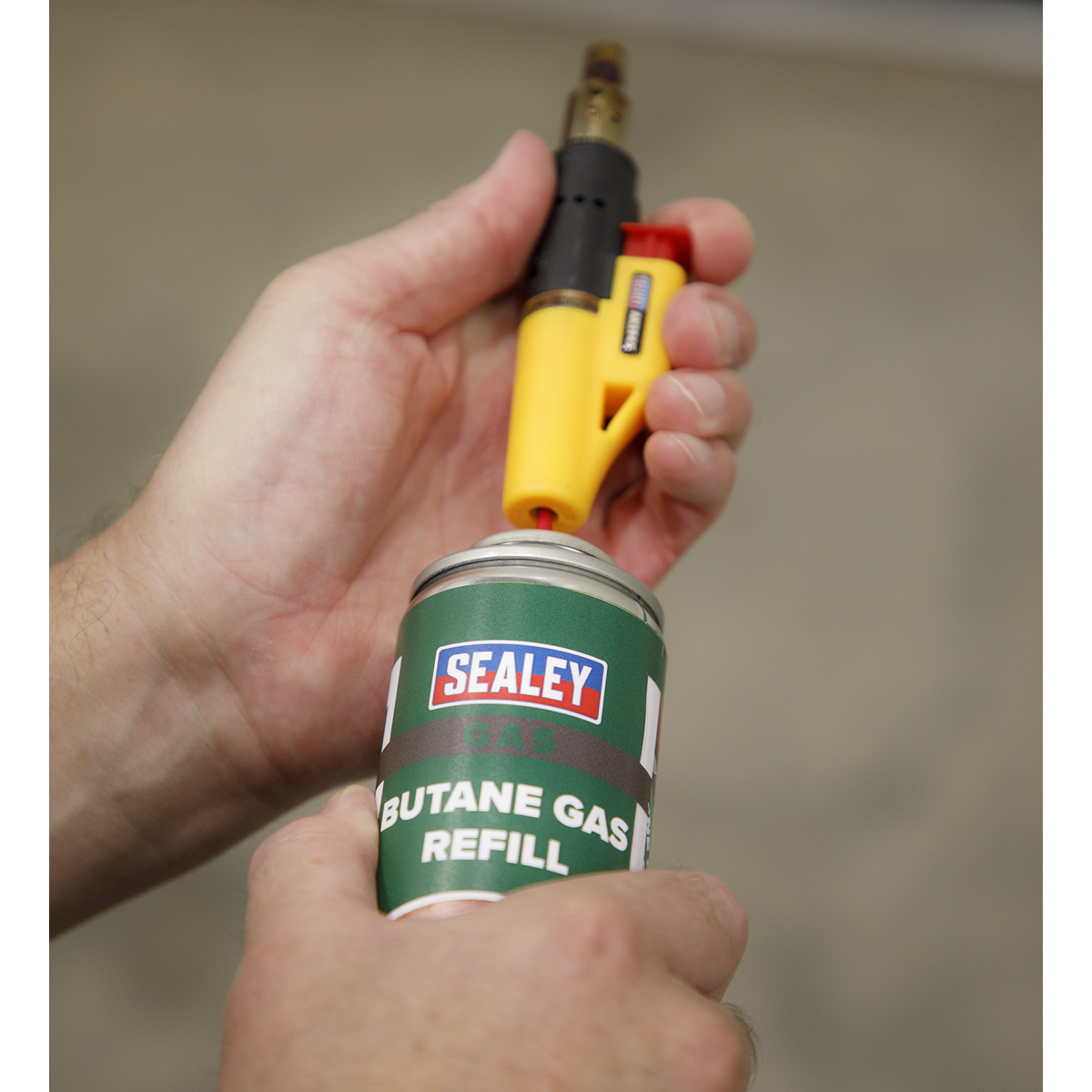 Sealey Butane Gas Refill 1x 200mL For Lighters Torch Soldering Iron SCS035S