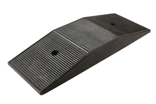 LASER 8672 Rubber Ramp For Scissor Lifts - 80mm Rise For Vehicles & Workshops