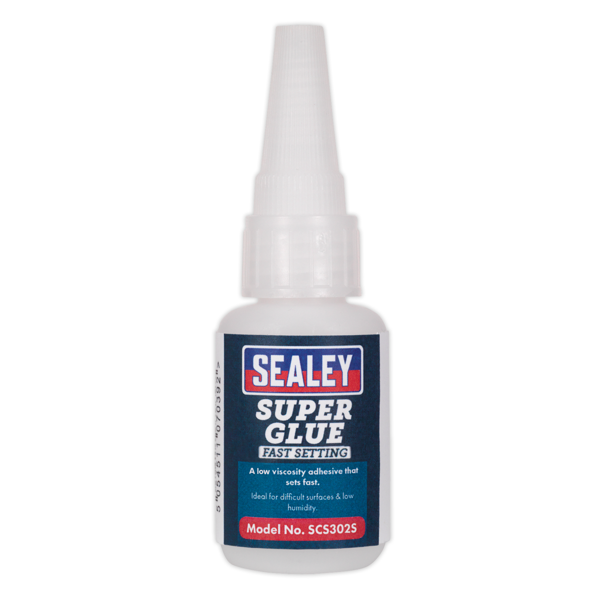 Sealey Super Glue Fast Setting Bonds Metal Rubber Plastic & Wood 20g SCS302S