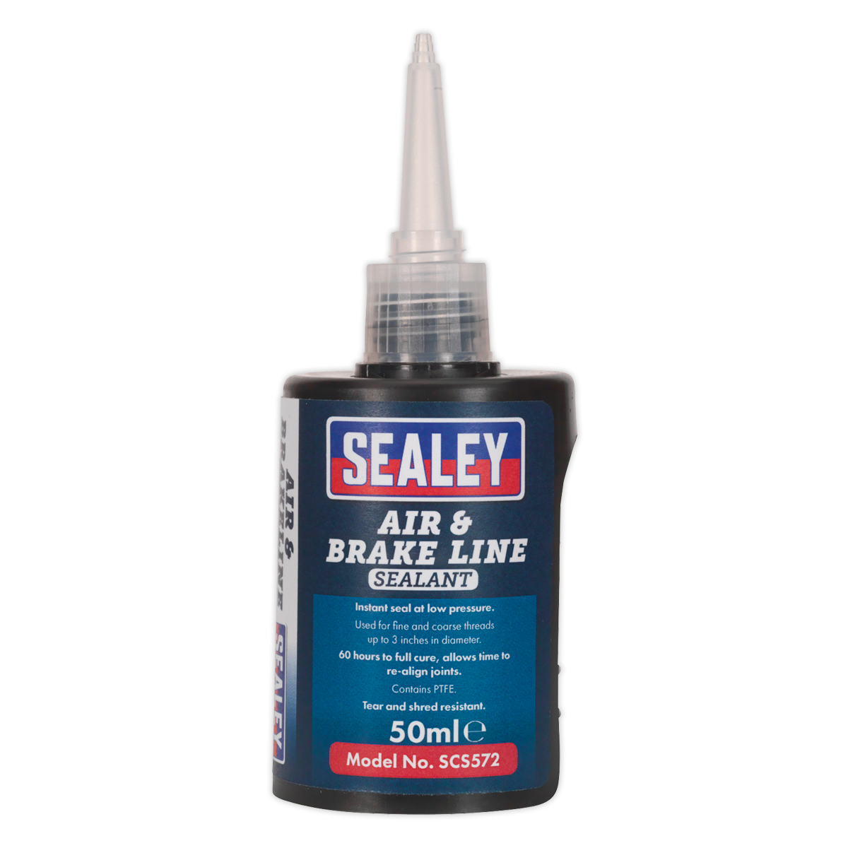 Sealey Air & Brake Line Sealant Tear/Shred Resistant Contains PTFE 50mL SCS572