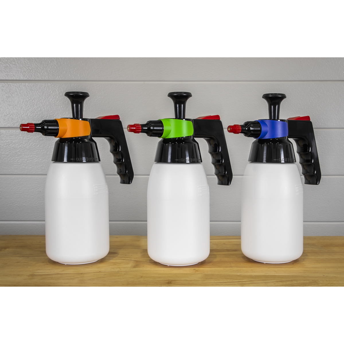 Sealey Pressure Sprayer Colour-Coded Caps 5 Pieces Easy To Install Multipurpose