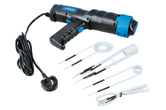 LASER 8680 Heat Inductor Kit 1000W 220V 4A Hand Held Induction Heater UK Plug
