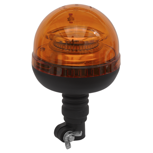 Sealey Warning Beacon LED 12V 24V Flexible Spigot Base Emergency Light WB955LED