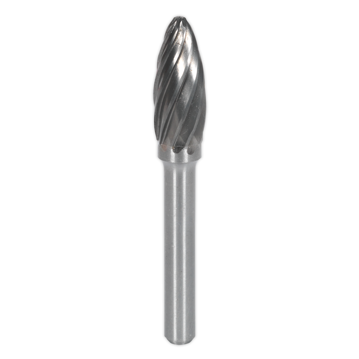 Sealey Tungsten Carbide Rotary Burr Flame Ripper Coarse Ø10mm x 25mm Head SDBC5