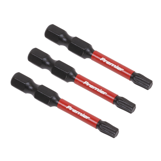 Sealey TRX-Star T25 Impact Power Tool Bits 50mm 3 Pieces Professional AK8243