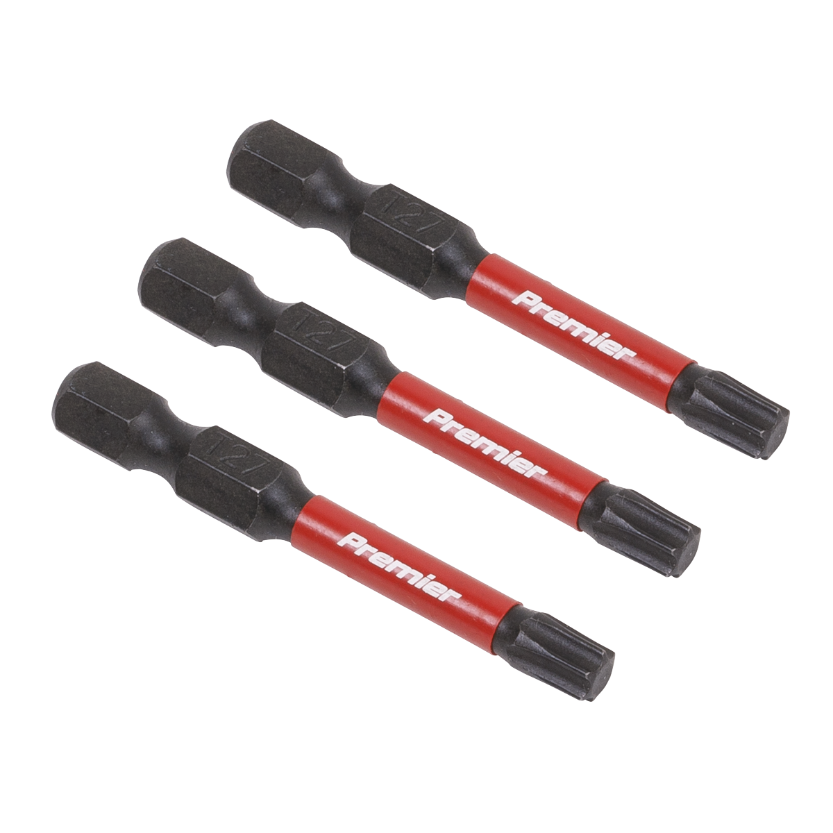 Sealey TRX-Star T27 Impact Power Tool Bits 50mm 3 Pieces Professional AK8244