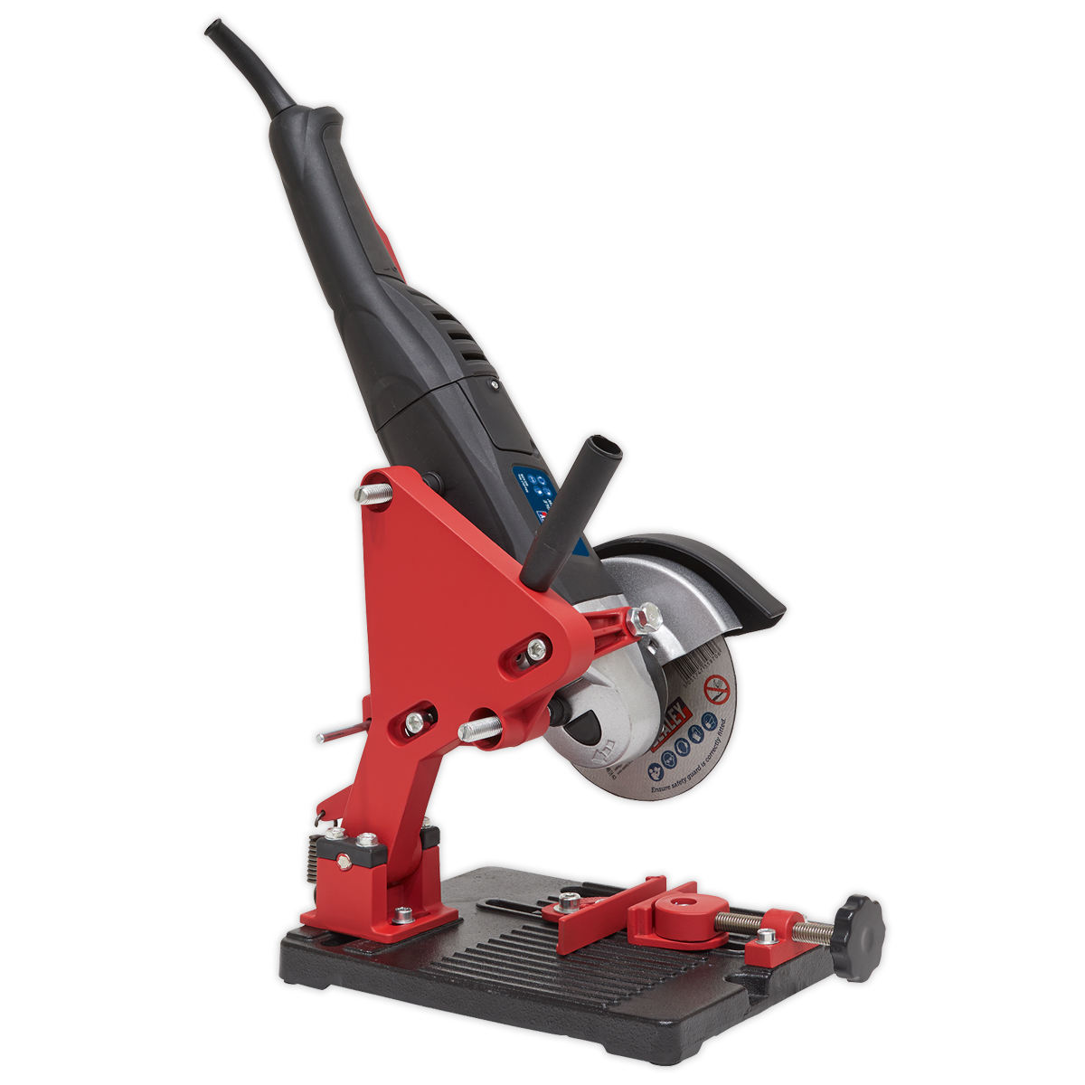 Sealey Angle Grinder Stand Cut-Off Holder With Solid Cast Iron Base SMS02