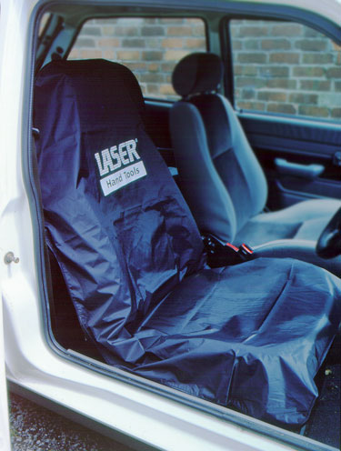 LASER 3007 Seat Cover Washable Black Nylon Protector For Mechanics Automotive