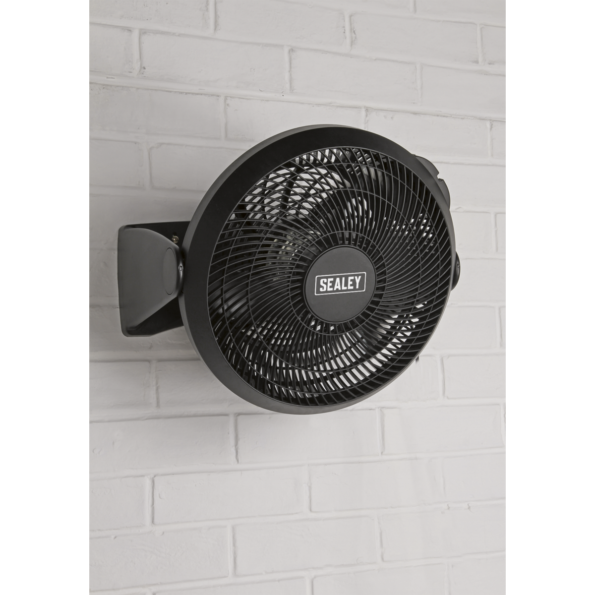 Sealey 240V 12" 3 Speed Desk/Floor Fan With Wall Mounting 3-Pin Plug SFF12