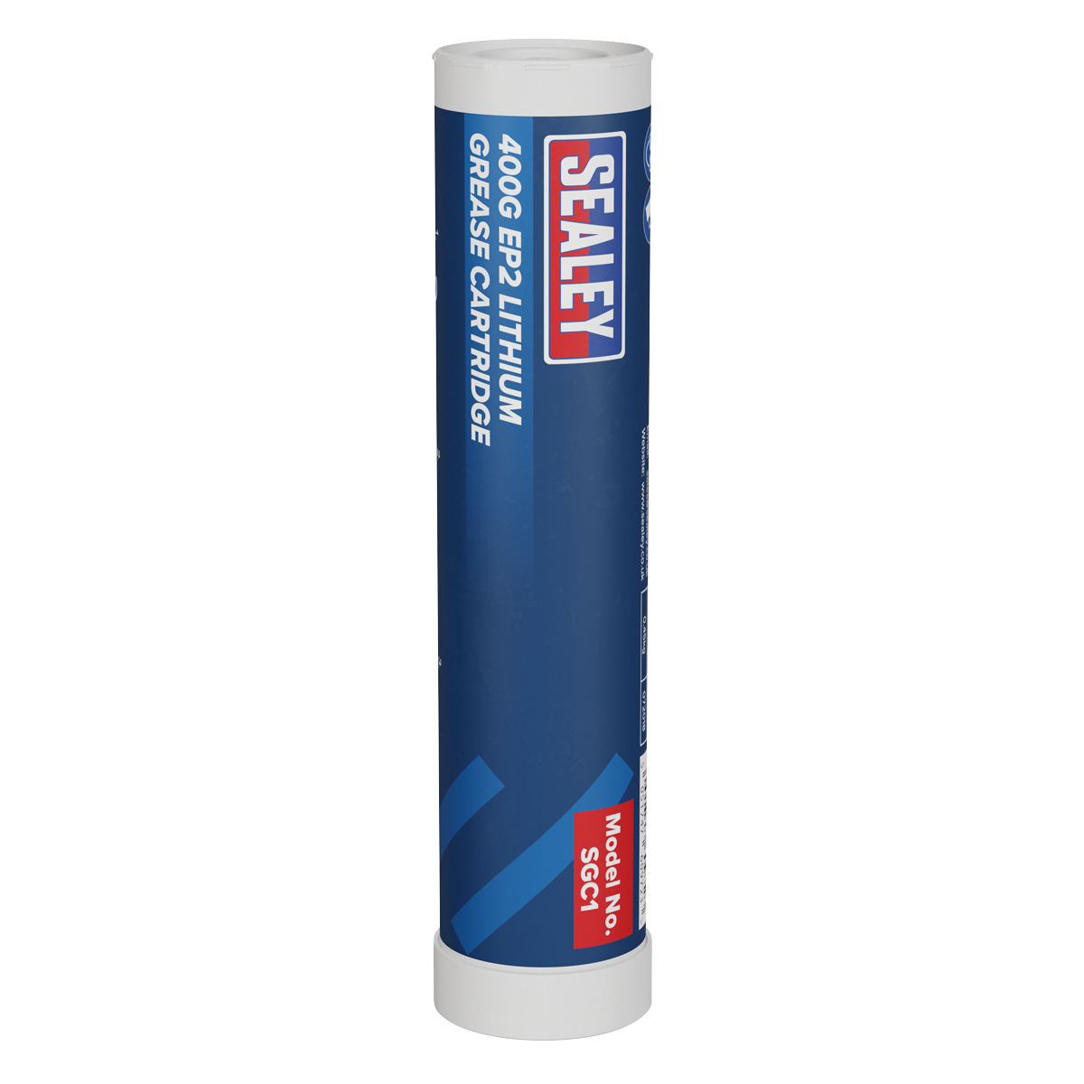 Sealey Multipurpose EP2 Lithium Grease Cartridge All Plunger Type Guns 400g SGC1