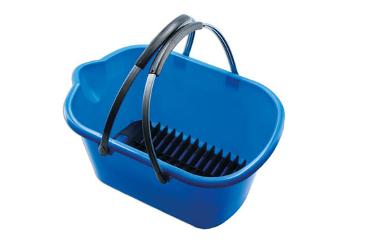 LASER 8737 15L Car Wash Bucket With Dirt Trap Polypropylene Construction