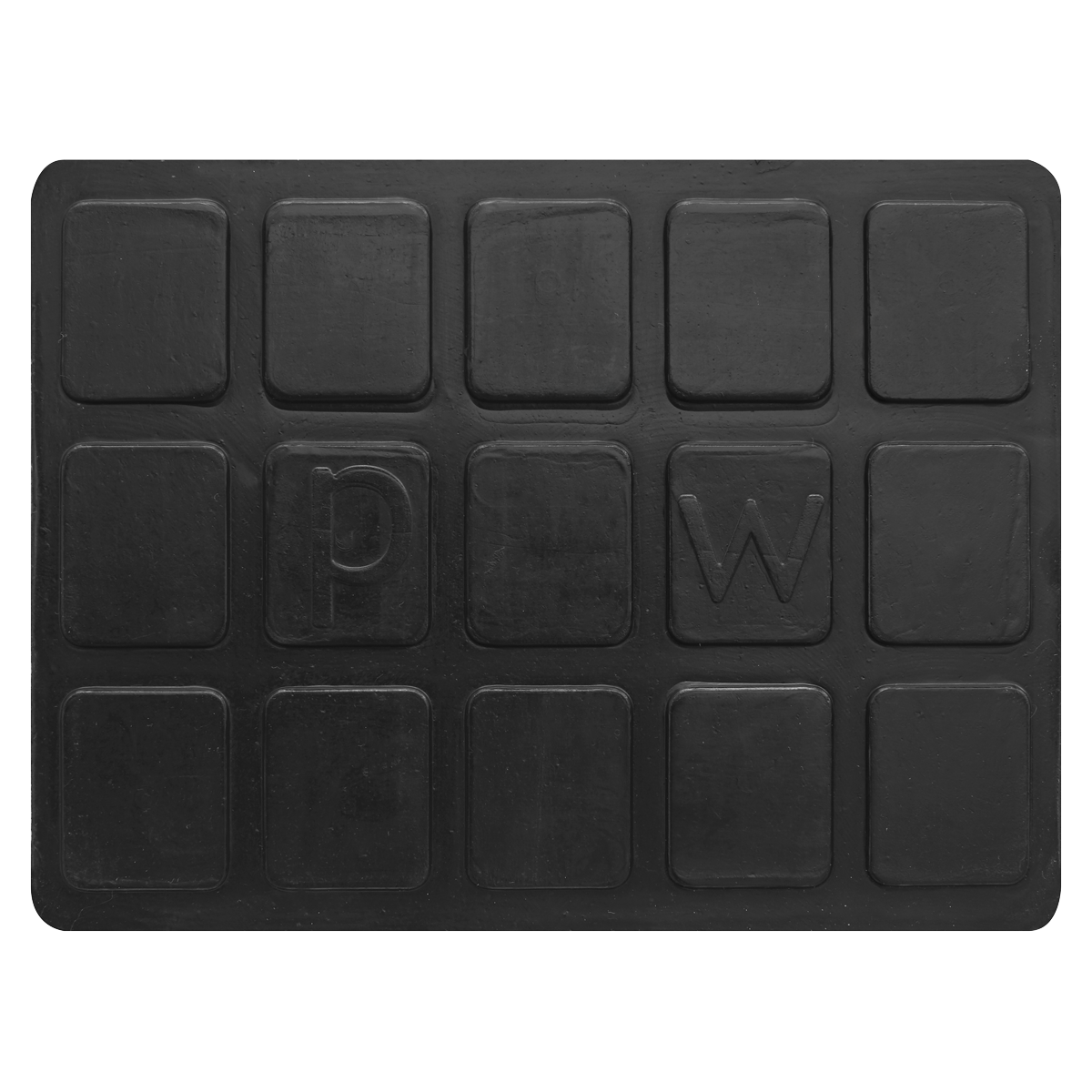 Viking Rubber Support Block For Viking Jacking Beams 60mm Non-Slip SJBEX.A02