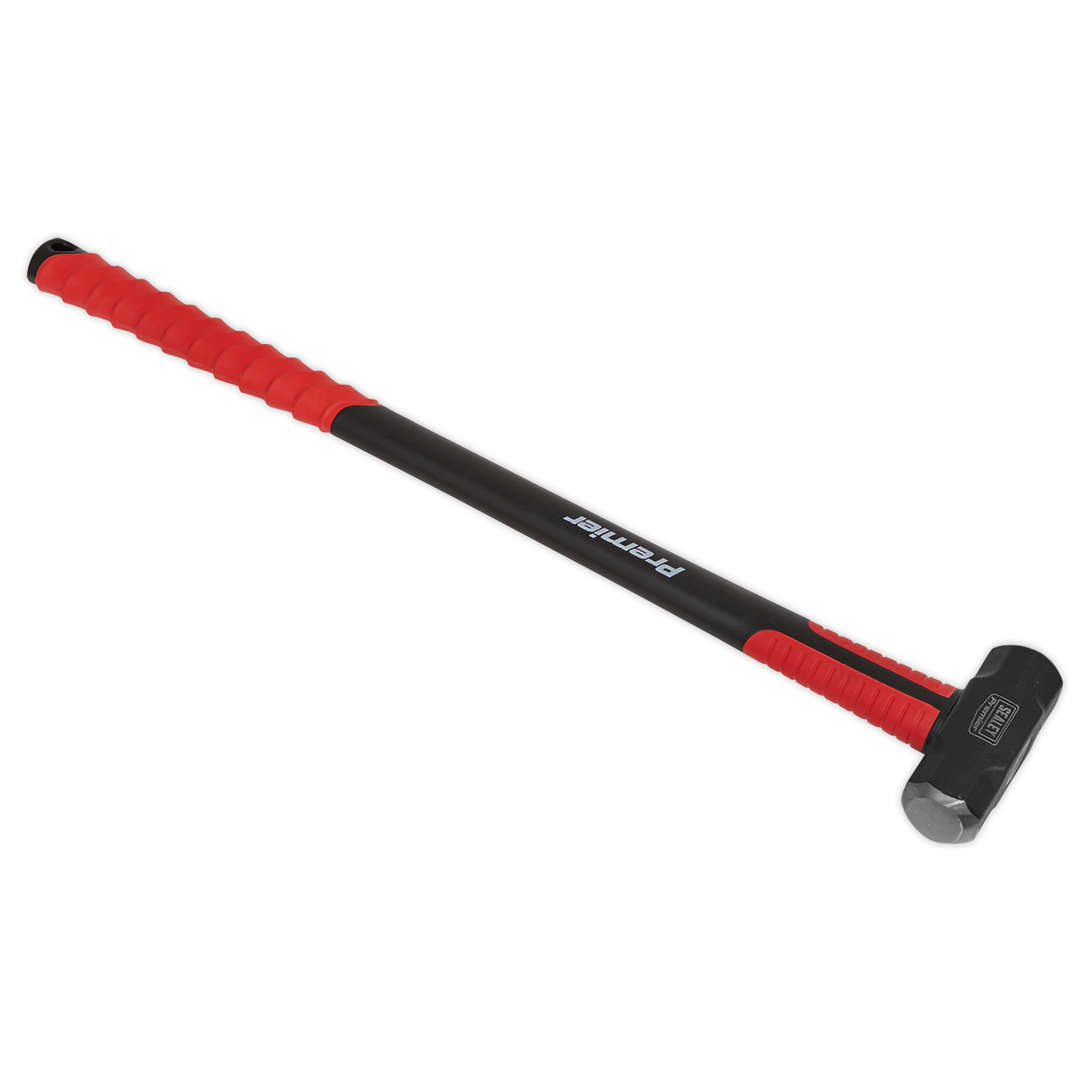 Sealey Sledge Hammer 7lb Fibreglass Shaft Heat Treated Red/Black SLHF071