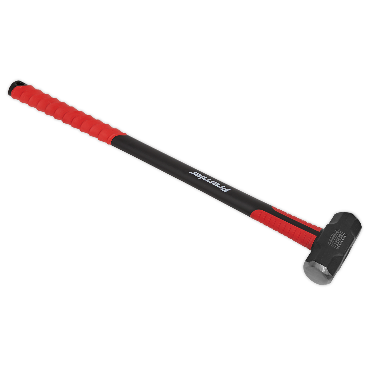 Sealey Sledge Hammer 10lb Fibreglass Shaft Heat Treated Red/Black SLHF101