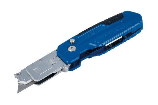 LASER 8762 Folding 2in1 Zinc Alloy Scraper Utility Knife With Locking Blade
