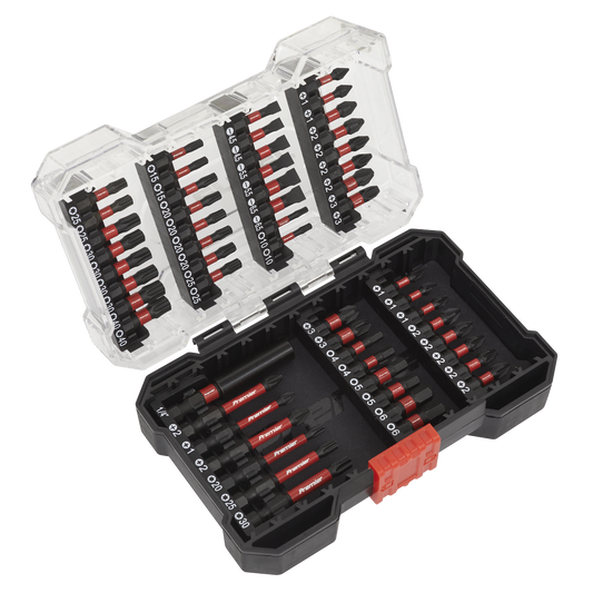 Sealey Power Tool Bit Set 55 Pieces Impact Grade Daily Professional Use AK8281