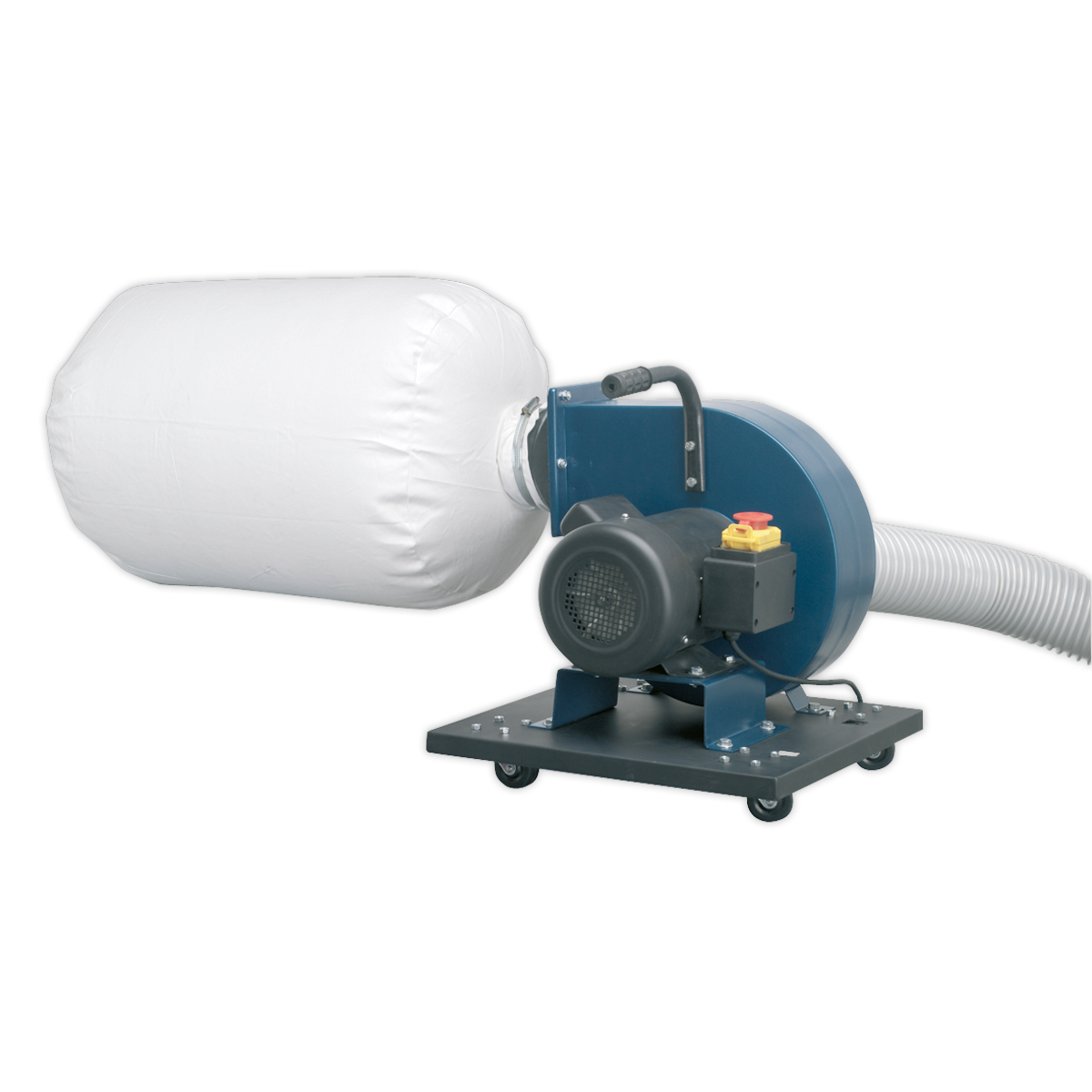 Sealey Dust And Chip Extractor 1HP 230V 750W 500cfm Airflow 2m Hose SM48
