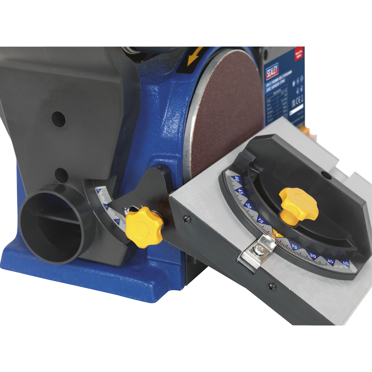 Sealey Belt/Disc Sander With Mitre Gauge 915 x 100mm/Ø150 370W/230V SM914