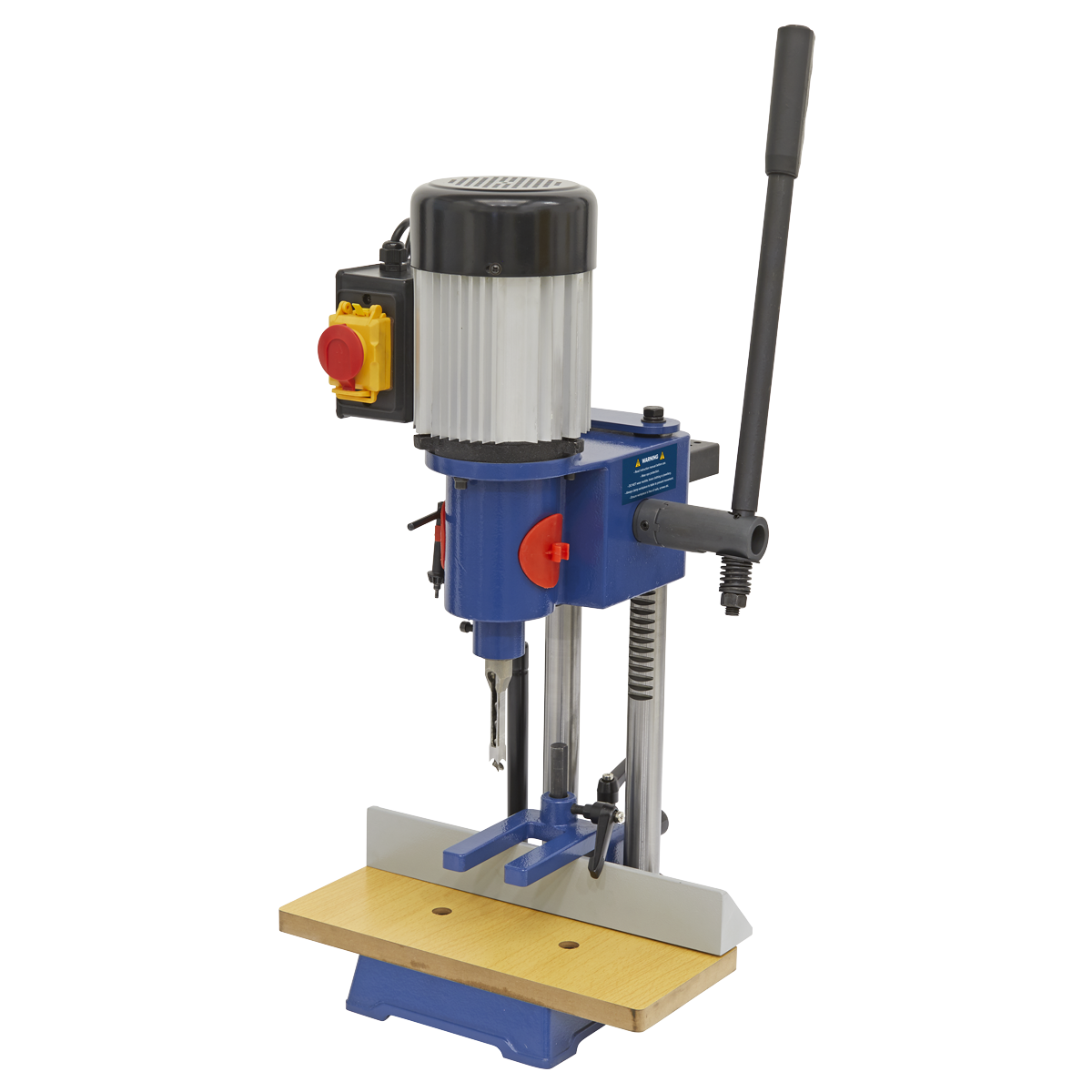 Sealey 1/2" Hollow Chisel Mortiser With Table & Workpiece Clamp Assembly SM94