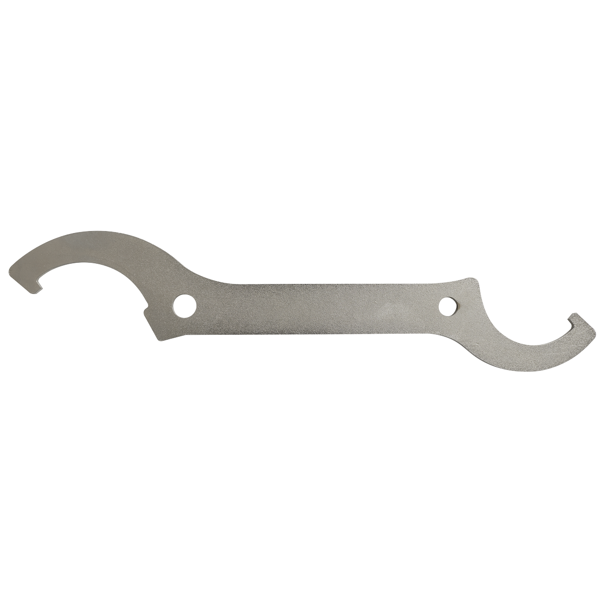 Sealey 36-42mm/45-50mm Double Hook-End C-Spanner For Motorcycles Silver SMC38