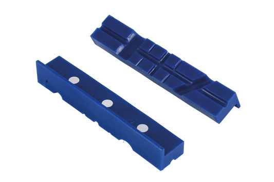 LASER 8779 Magnetic Multi-Groove Bench Vice Soft Jaws 155mm TPU With 6 Magnets