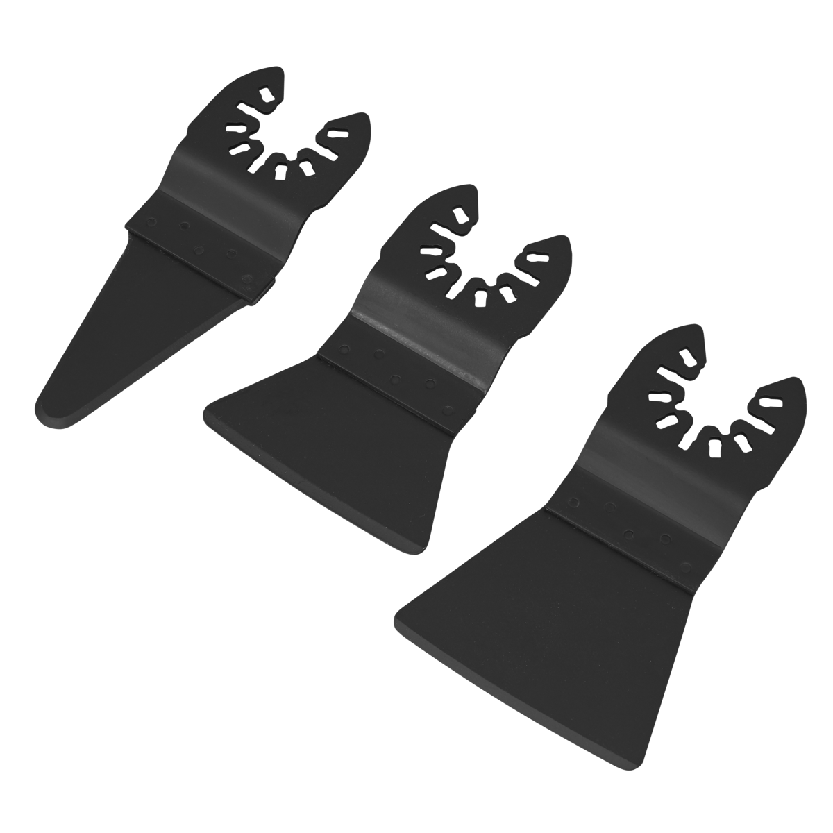 Sealey Universal Quick Change Fitting Multi-Tool Scraping Blade Set 3pc SMTB3