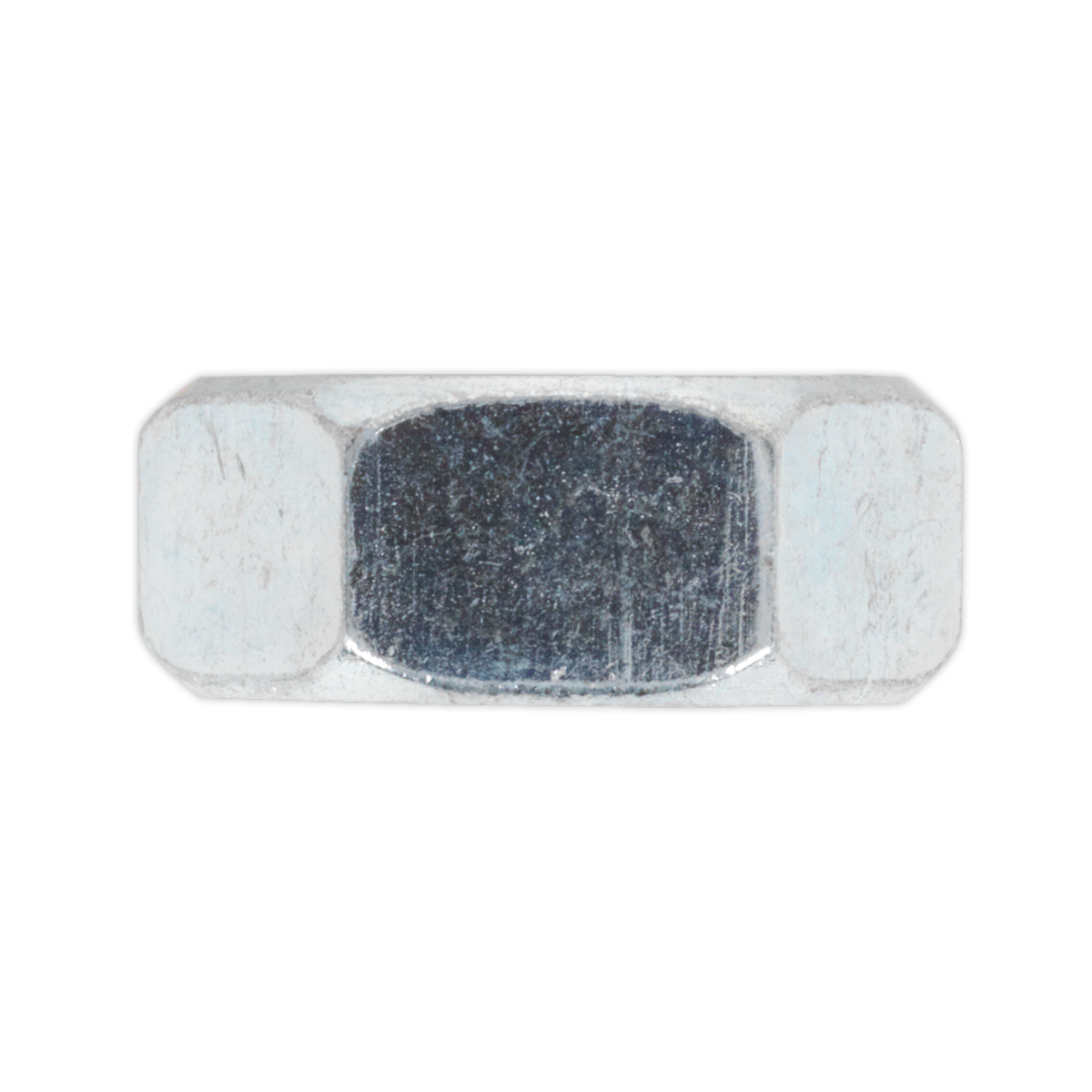 Sealey Steel Nut M10 Zinc DIN 934 Pack of 100 Pieces Metric Hex With Bag SN10