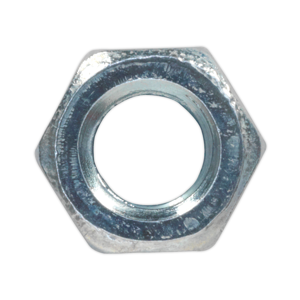 Sealey Steel Nut M5 Zinc DIN 934 Pack of 100 Pieces Metric Hex With Bag SN5