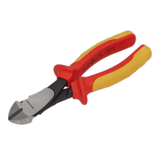 Sealey Side Cutters With Soft Grip Handles Heavy Duty 180mm VDE Approved AK83459