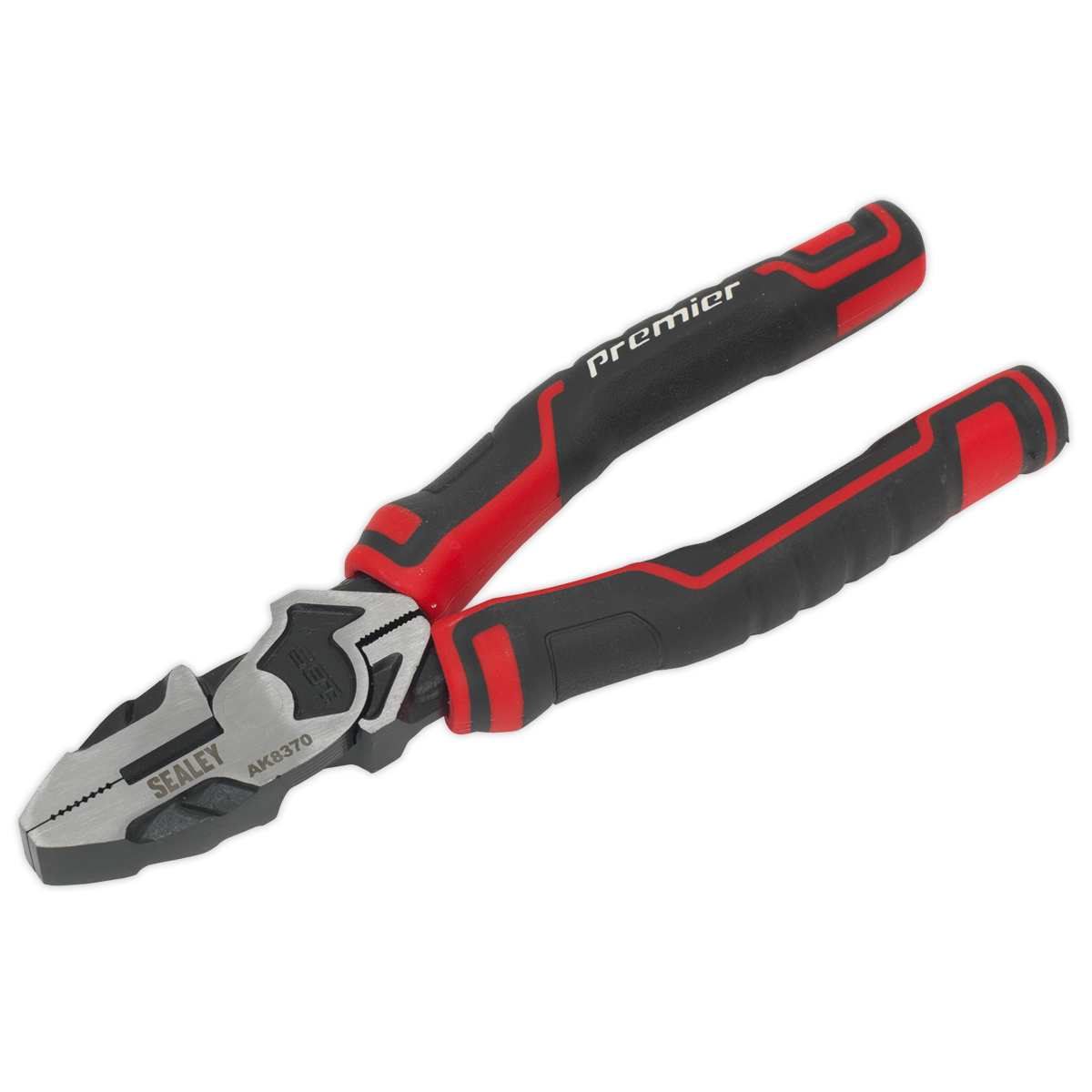 Sealey Combination Pliers High Leverage 175mm Black Oxide Finish AK8370