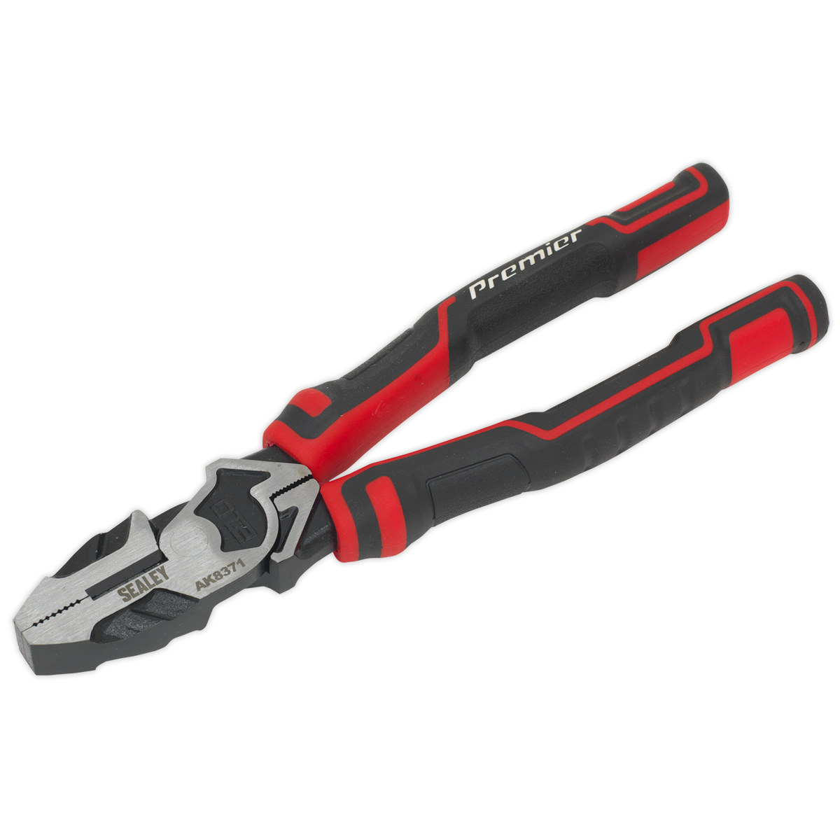 Sealey Combination Pliers High Leverage 200mm Chrome Vanadium Steel AK8371