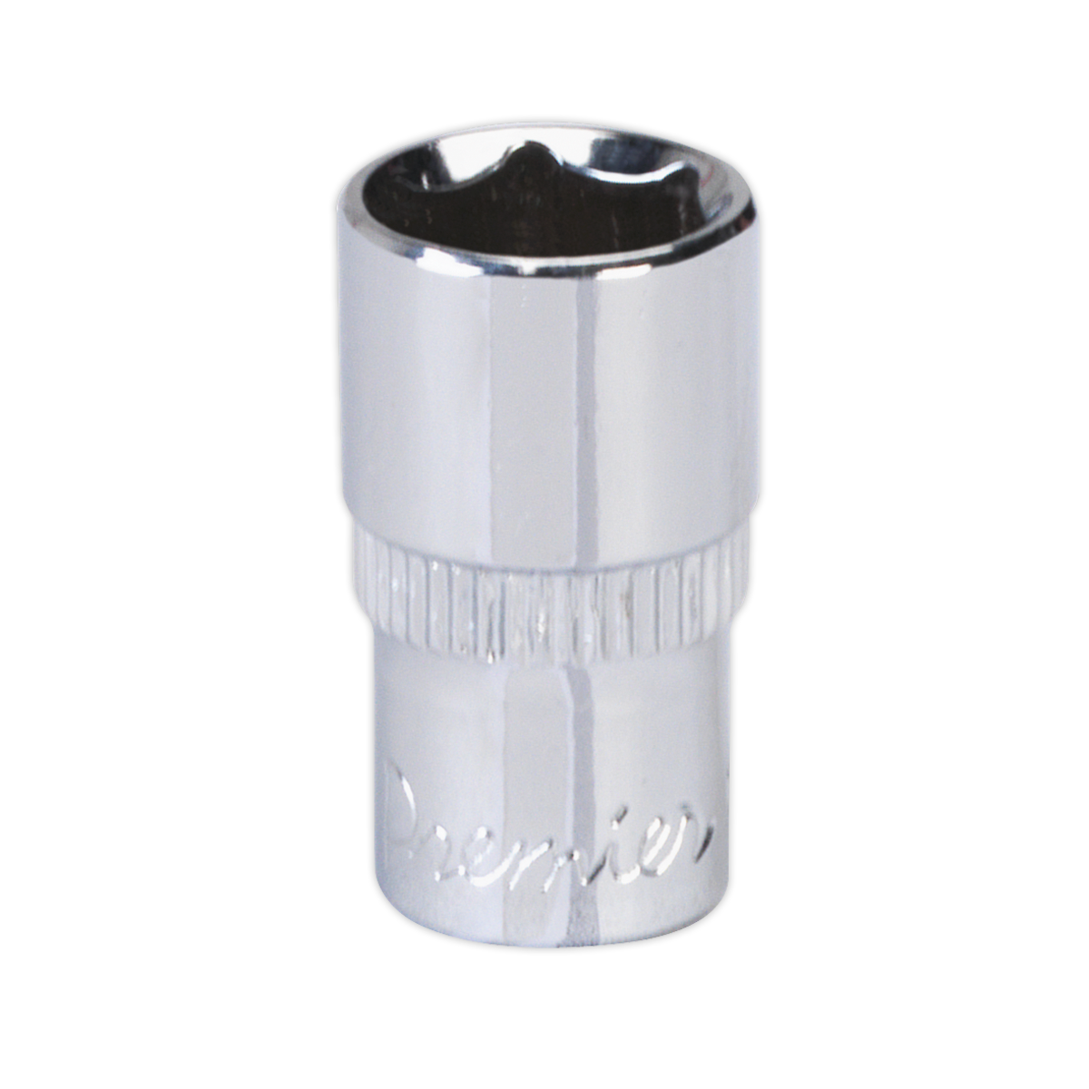 Sealey WallDrive Socket 10mm 1/4" Square Drive Fully Polished Finish SP1410
